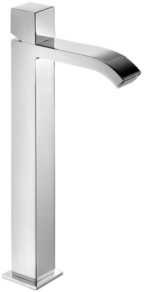 Tres Cuadro-Tres bateria umywalkowa stojąca wysoka chrom 006.810.02