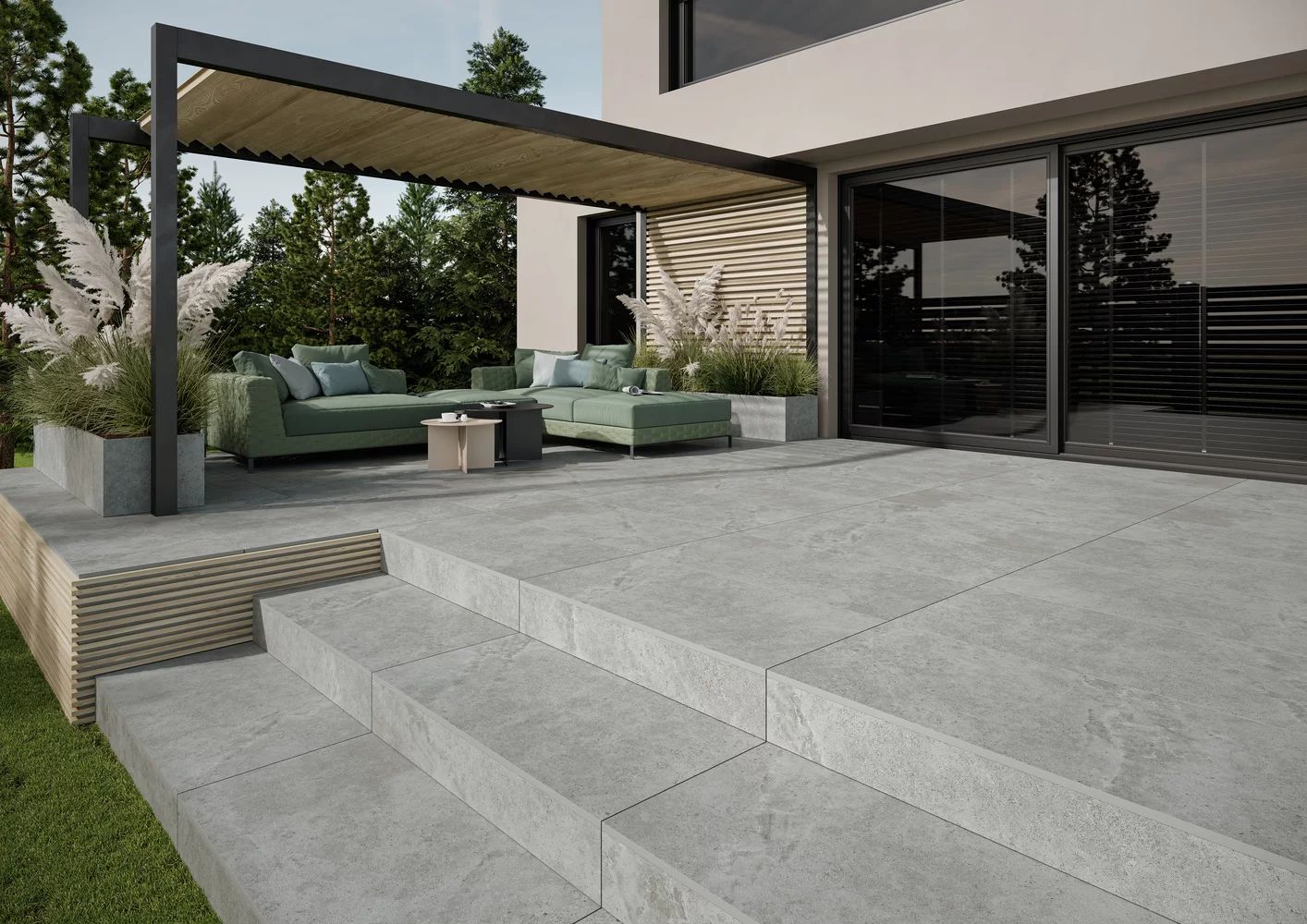 Paradyż Authority Grey płytka ścienno-podłogowa 59,8x59,8 cm szara