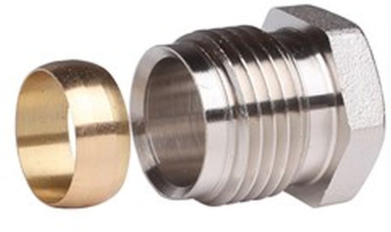 Danfoss złączka zaciskowa niklowana 013G4115