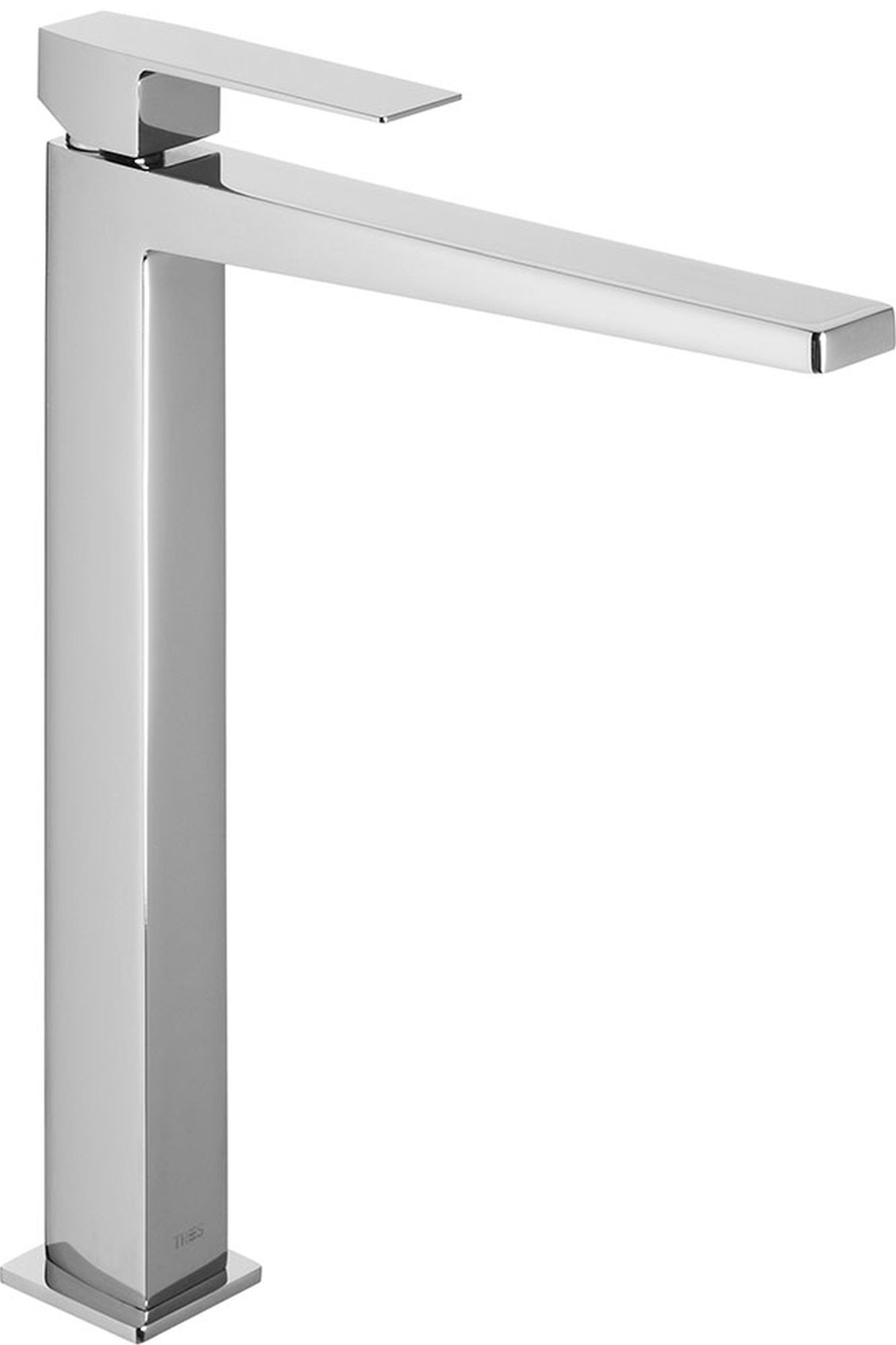 Tres Slim Exclusive bateria umywalkowa stojąca wysoka chrom 202.103.05