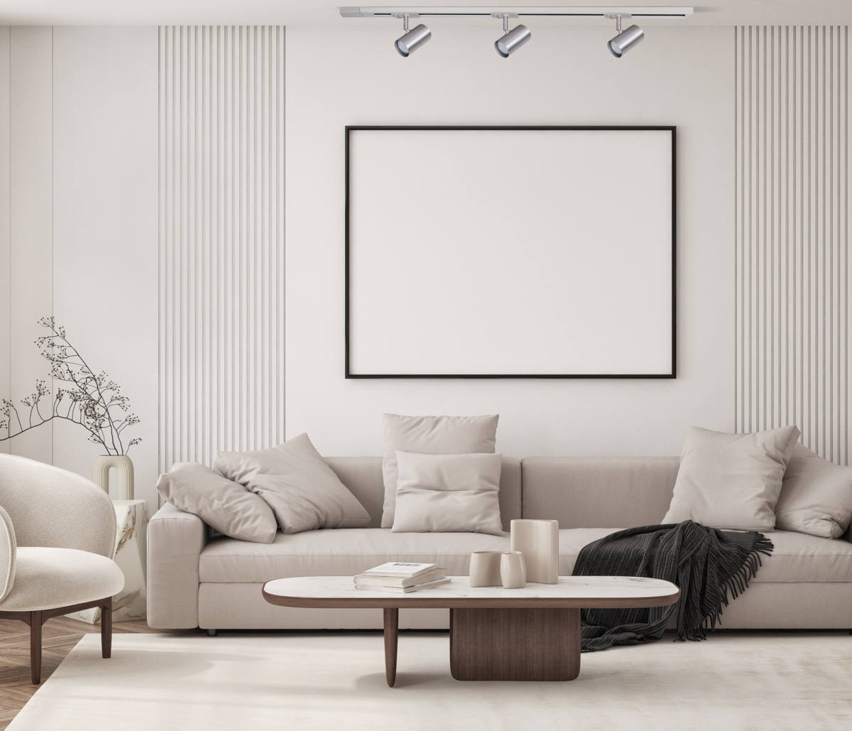 Italux Marvi TR Jazz SN zestaw szynoprzewód z reflektorami 3x40 W stal 911308-3-SN-SET