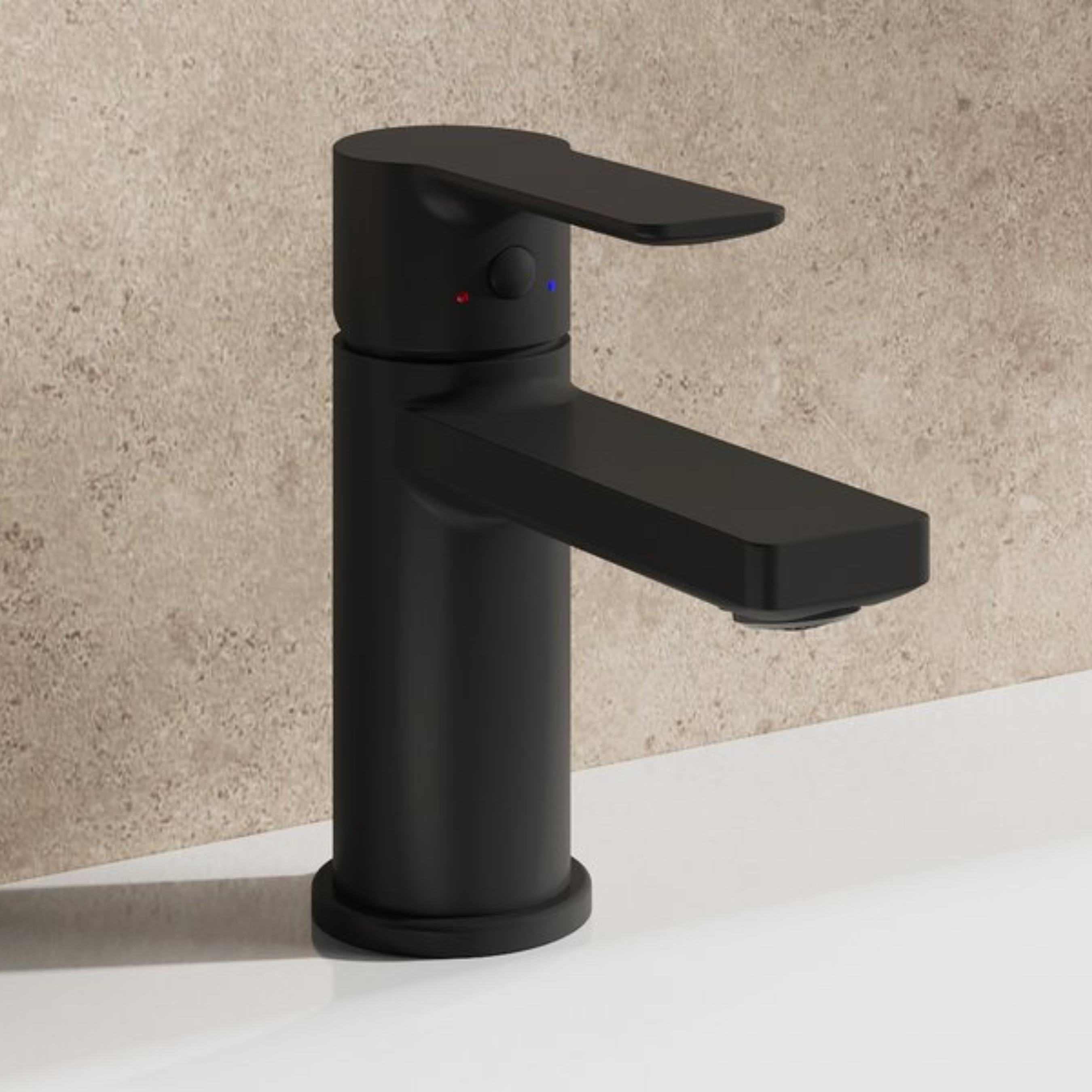 Ravak Solar bateria umywalkowa stojąca czarna X070488