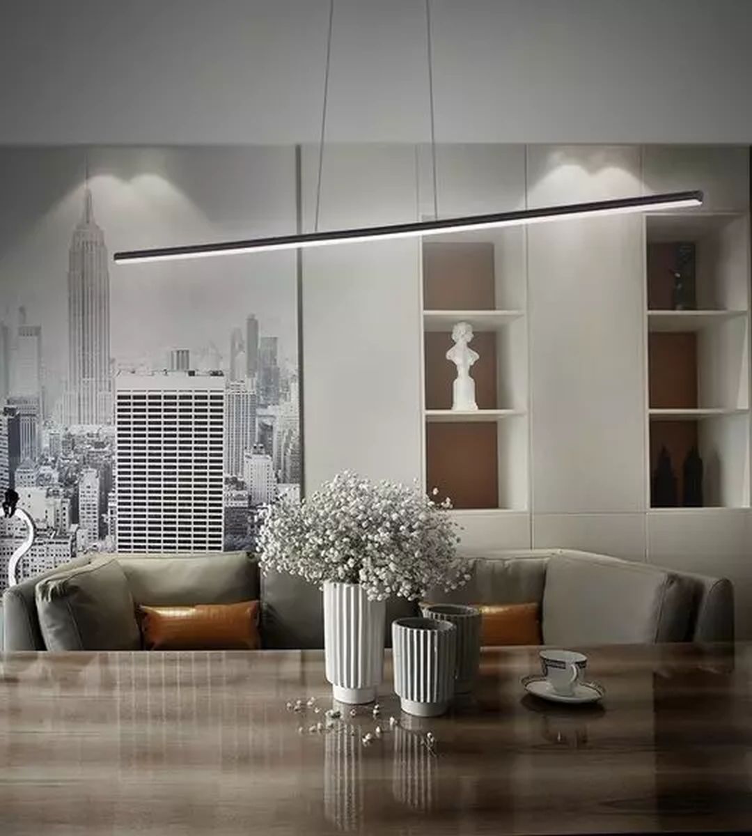 Altavola Design Linea lampa wisząca 1x16 W czarna LA089/P_100_4k_16W_black - Wysyłka w 24h