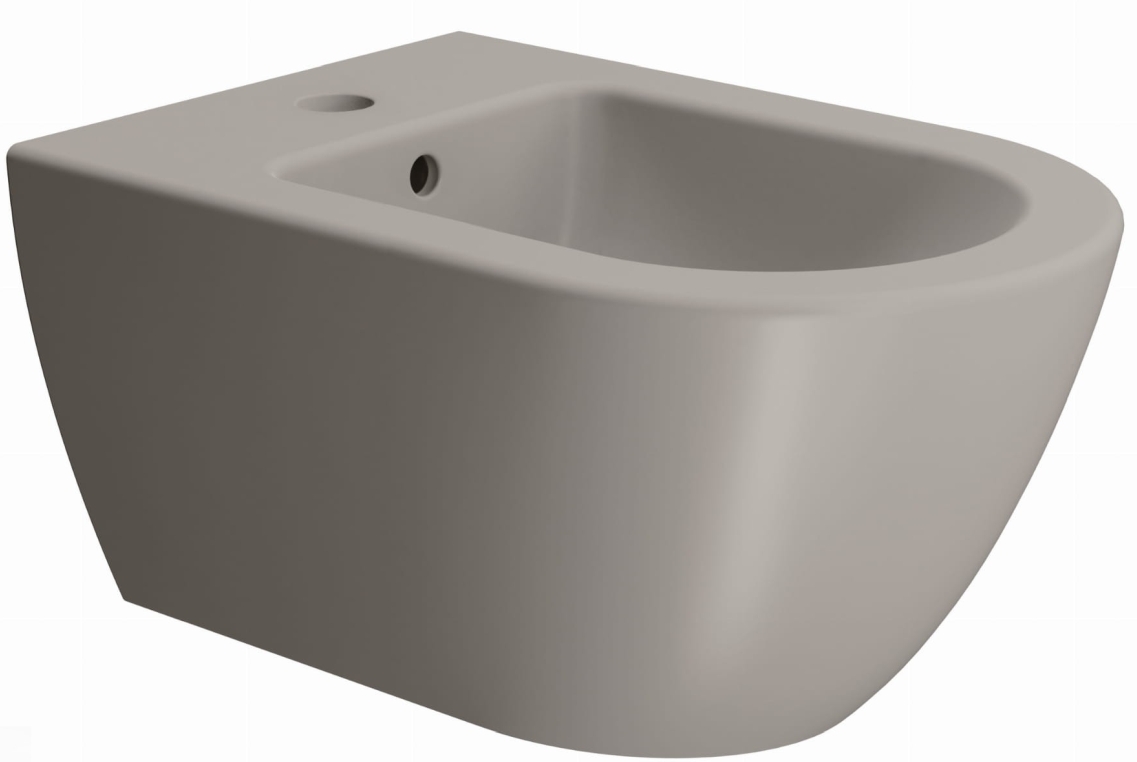 GSI Pura bidet wiszący Tortora opaco 8865105