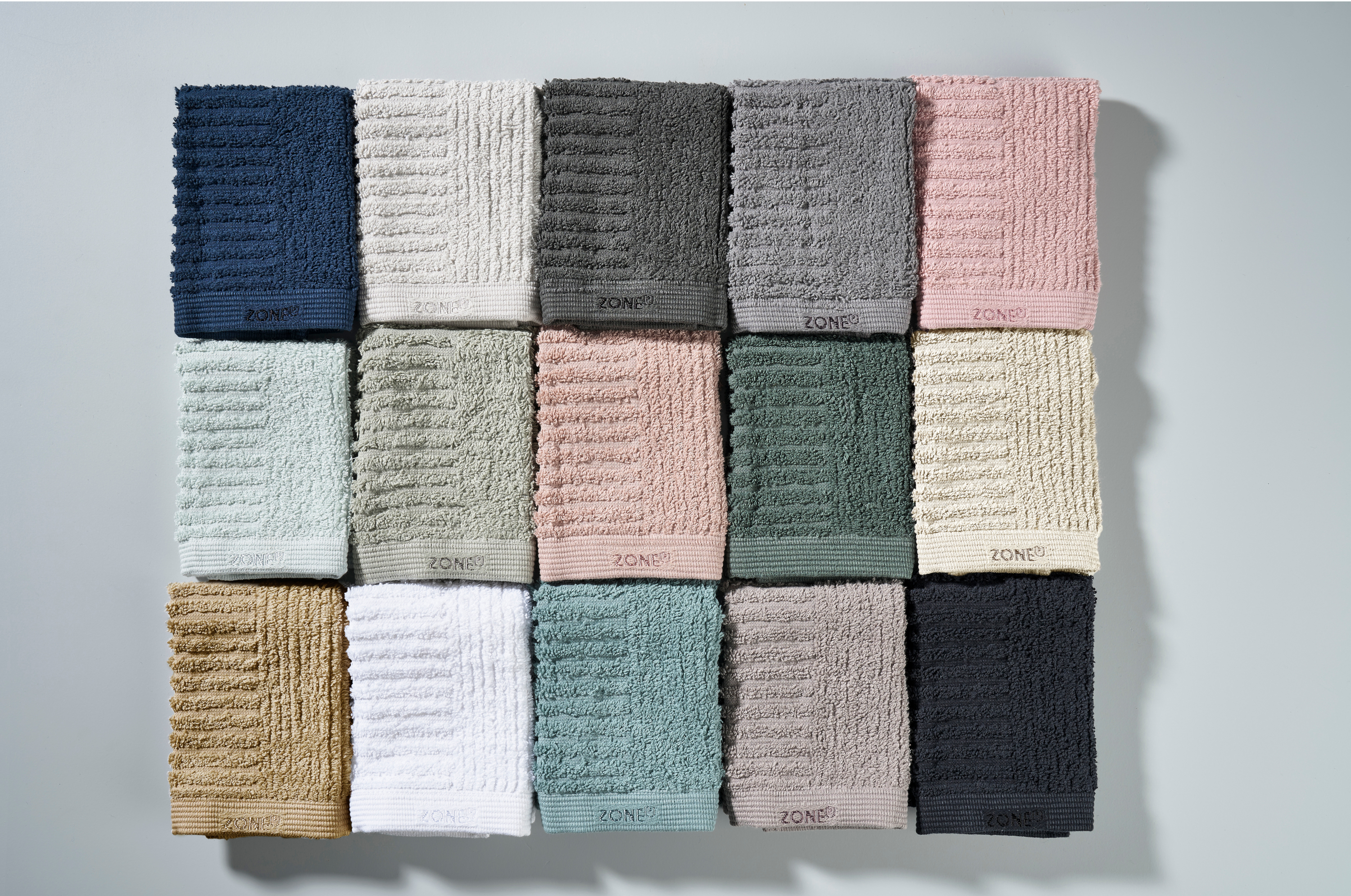 Zone Denmark Classic ręcznik 30x30 cm bawełniany czarny 331938