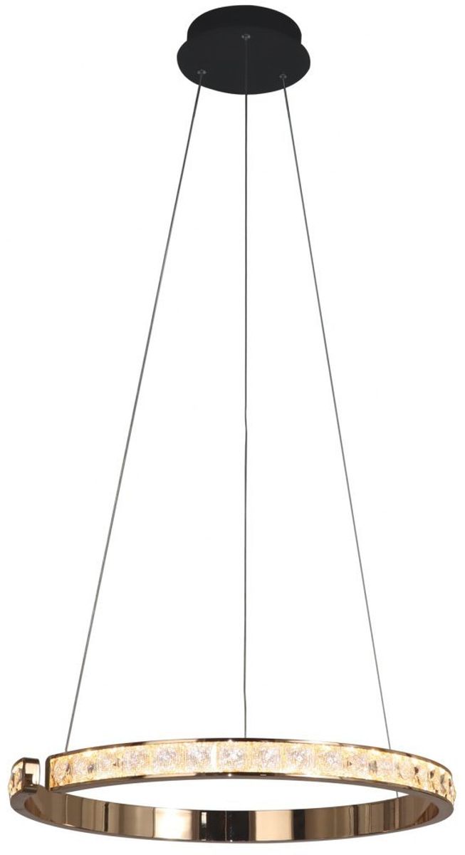 Zuma Line Muriel lampa wisząca 1x60W złoty/czarny MD4996-1-3GBD