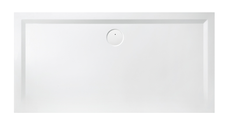 Sanplast Space Mineral brodzik 100x190 cm prostokątny B-M/SPACE biały 645-290-0720-01-000