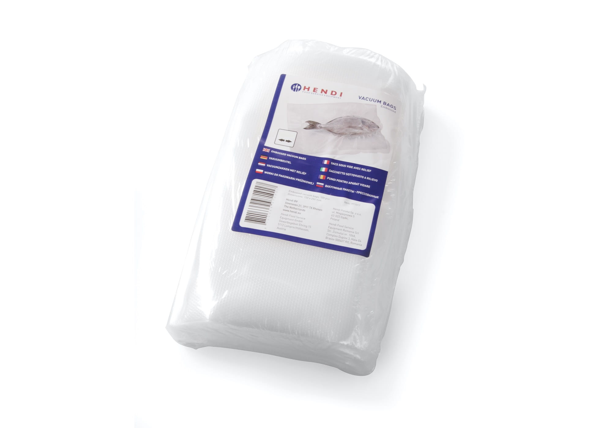 Worki moletowane 150x250mm do pakowarek próżniowych