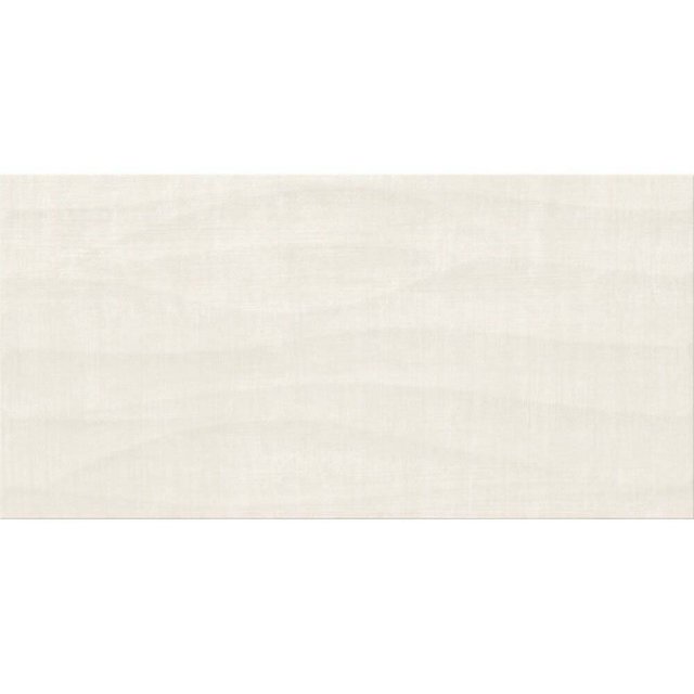 Płytka ścienna SHINY TEXTILE cream structure satin 8mm 29,8x59,8 #467