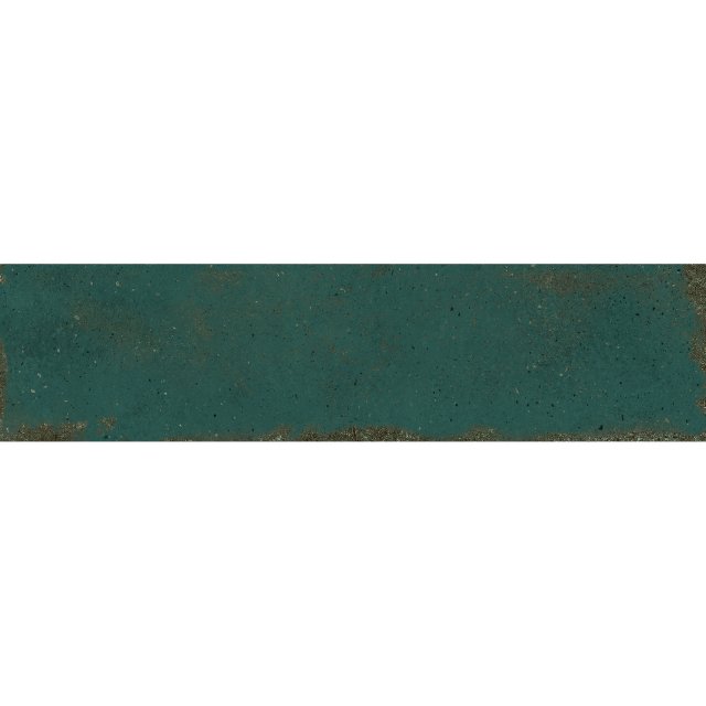 Płytka ścienna hiszpańska Mykonos MALLORCA GREEN błyszcząca 7,5x30 ga