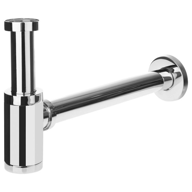 LAVEO Syfon umywalkowy okrągły chrom CKS_061D