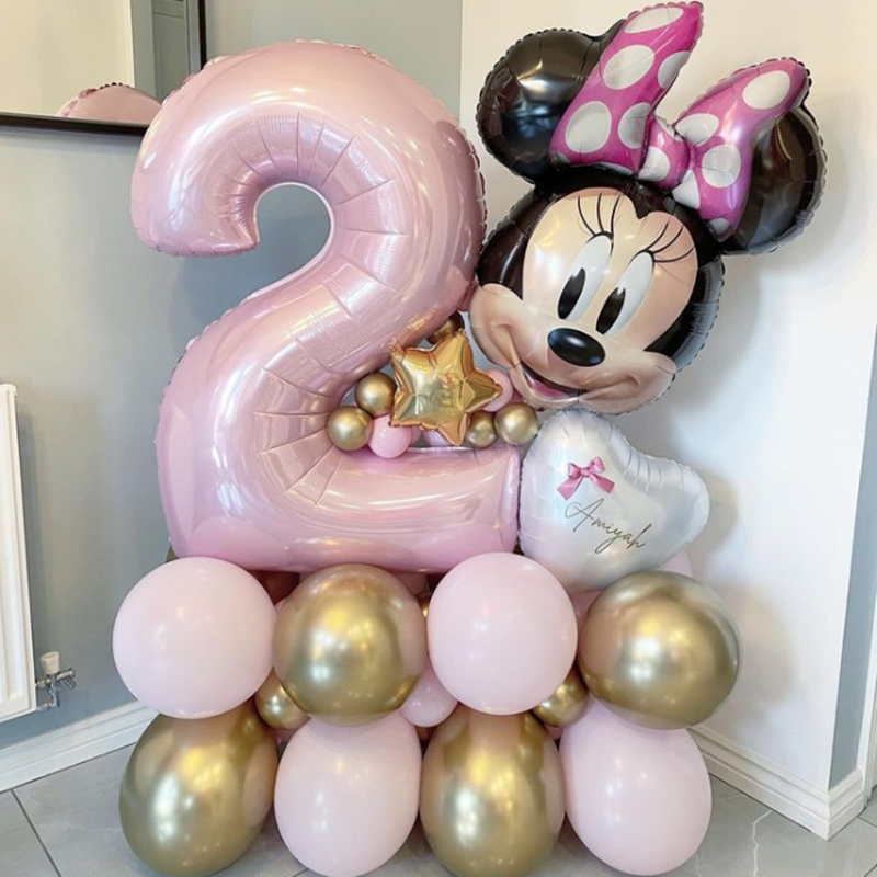 Zestaw 31 balonów z Myszką Minnie