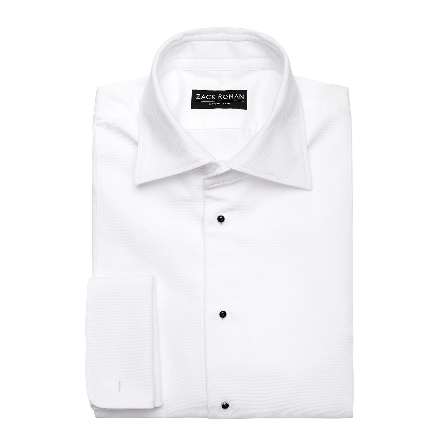 Biała koszula smokingowa