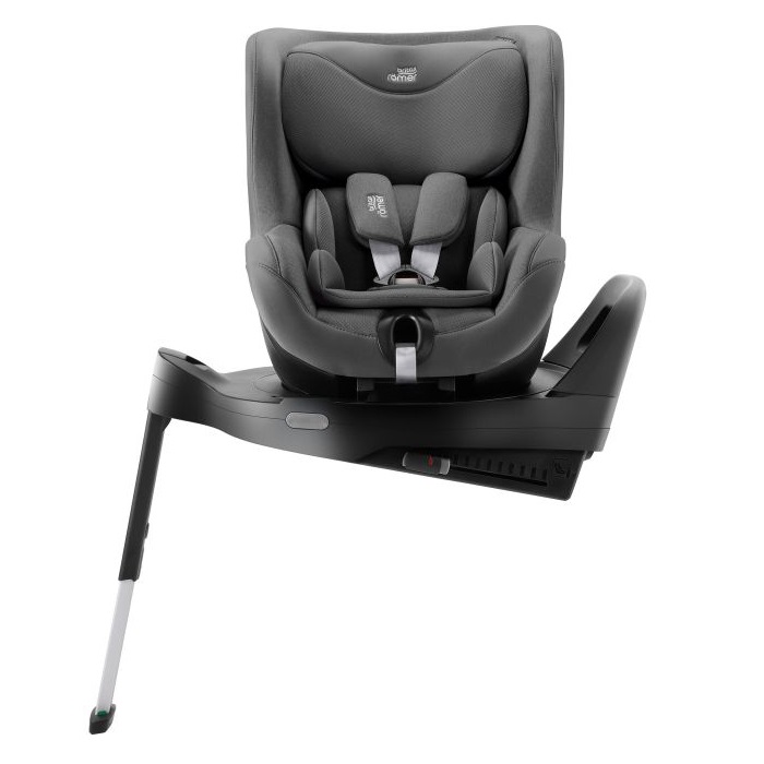 Britax Romer Dualfix 5Z z bazą Vario Base 5Z od 61 do 105 cm wzrostu-Mineral Grey Style