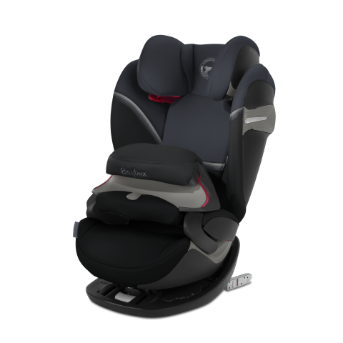 Cybex, Pallas S-Fix - fotelik samochodowy od 9-36 kg, od ok. 9 miesięcy do 12 lat-Granite Black
