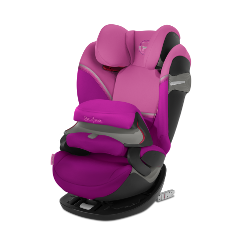 Cybex, Pallas S-Fix - fotelik samochodowy od 9-36 kg, od ok. 9 miesięcy do 12 lat-Magnolia Pink