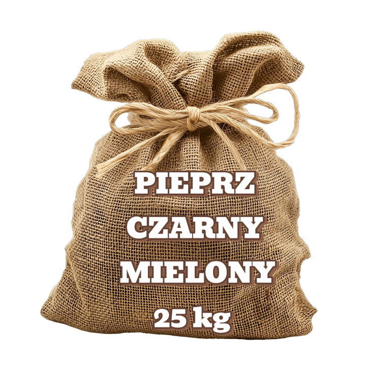 Pieprz czarny mielony 25 kg HURT