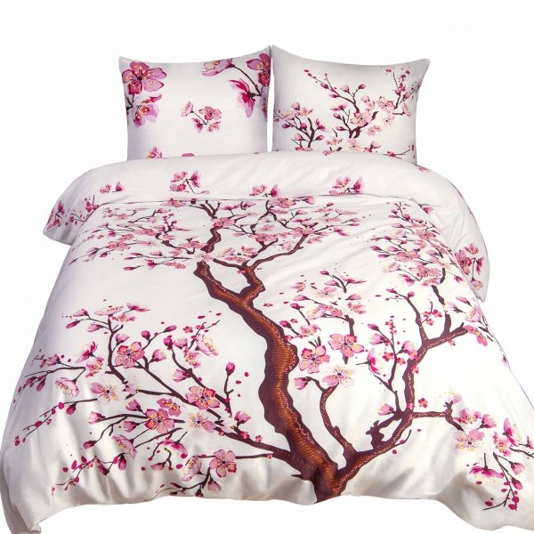 Pościel satynowa Darymex kolekcja Panel 140x200 wz. 22405