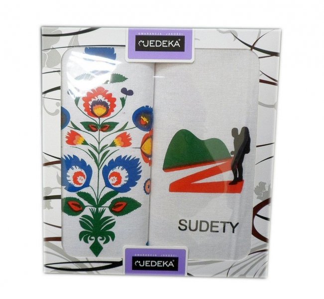 Ściereczki Ludowe KOMPLET wz. 41 Sudety - rozm. 2x 50x70
