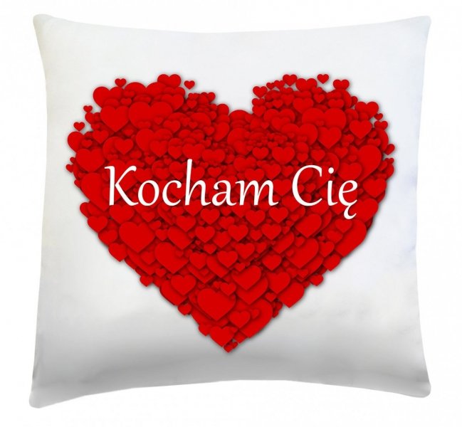 Poduszka na Walentynki 40x40 wz. w1
