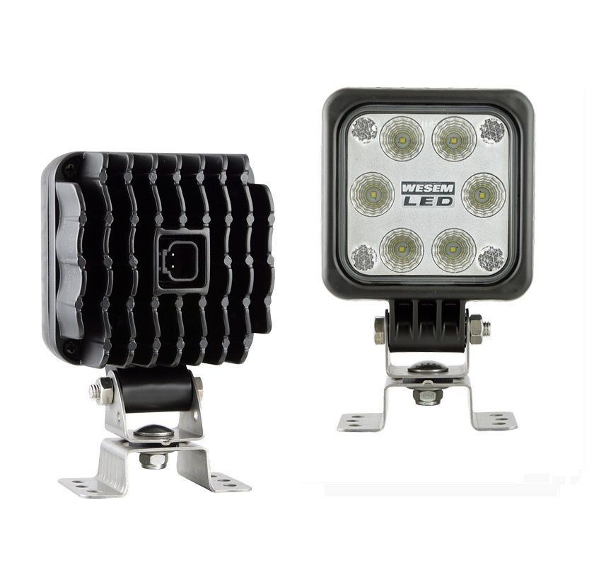 Lampa robocza LED 1500lm 50° 48V złącze DT04-2P LED1F.47467 Wesem