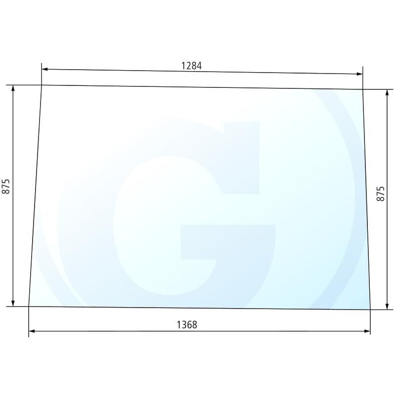 Szyba przednia Zetor 6911-7950, 6911-7950,69117950