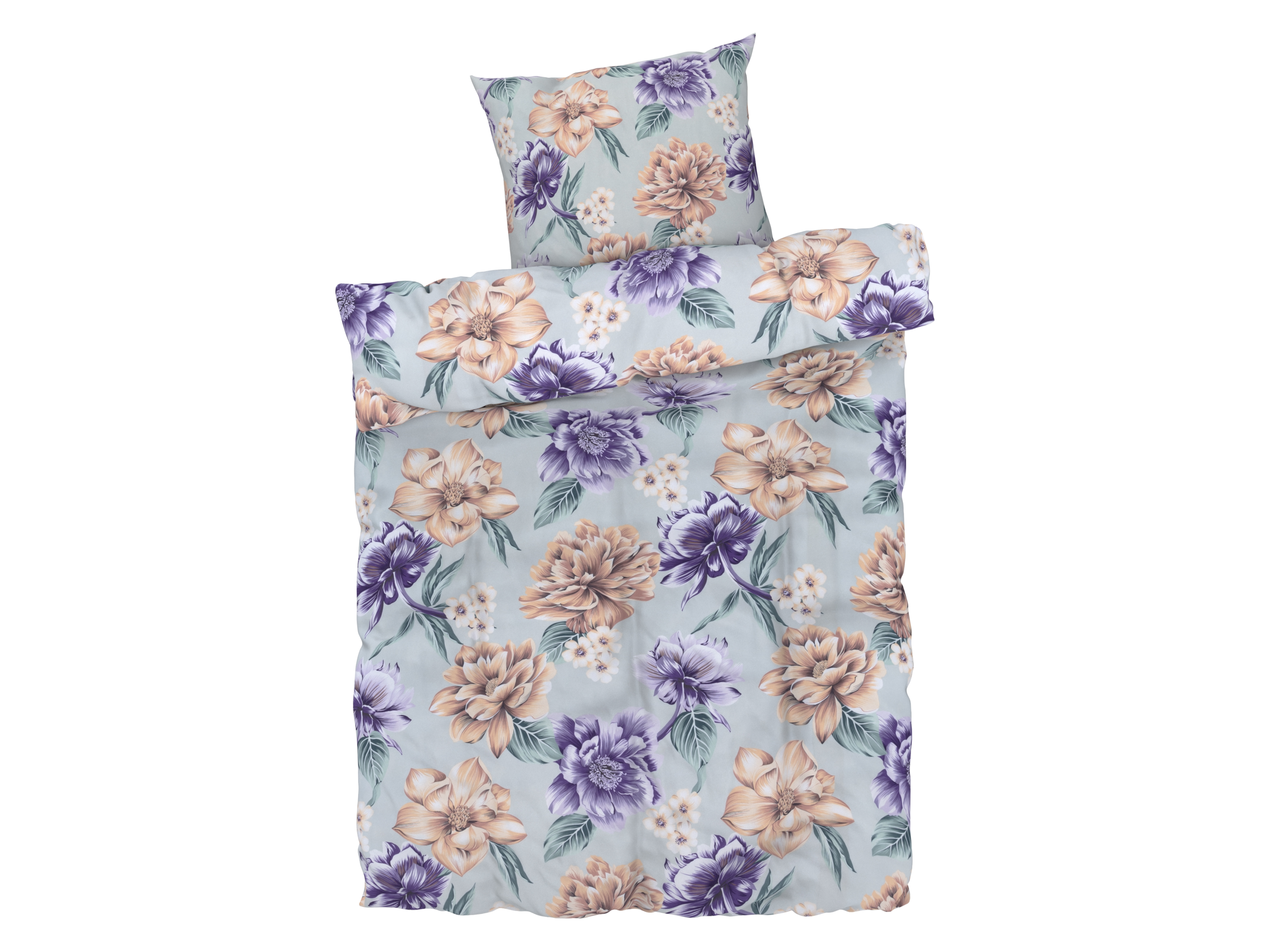 Livarno home Pościel z mikrowłókna satynowego, 140 x 200 cm Kolorowy