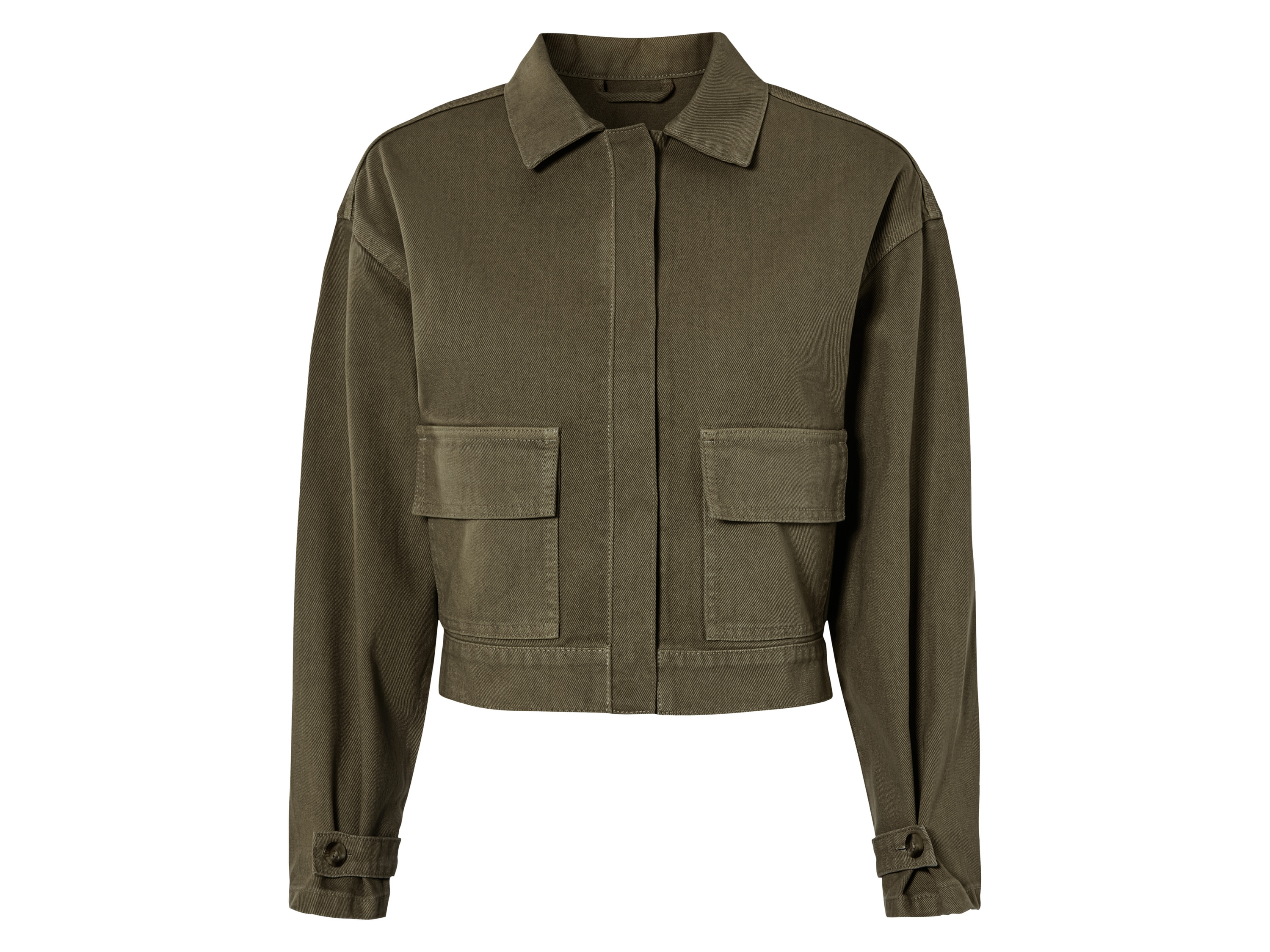 esmara Kurtka damska w stylu utility Khaki, M40/42