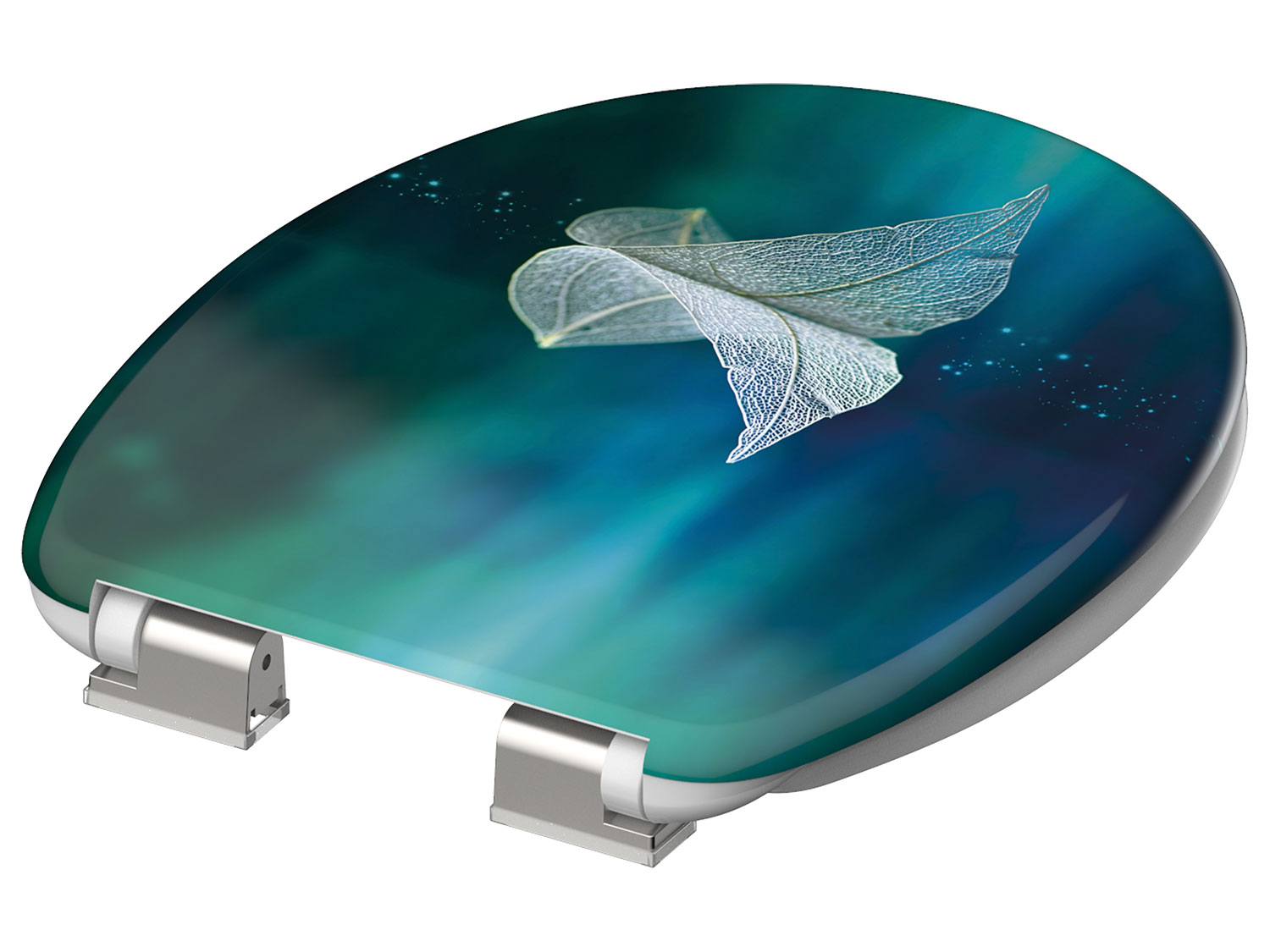 Schütte Deska sedesowa duroplast, wolnoopadająca Liść