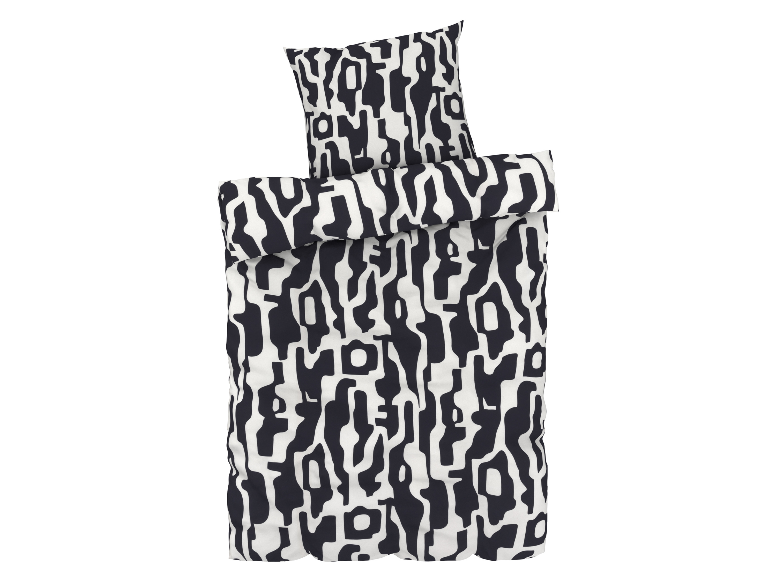 Livarno home Pościel z bawełny renforcé, 140 x 200 cm Geometryczny