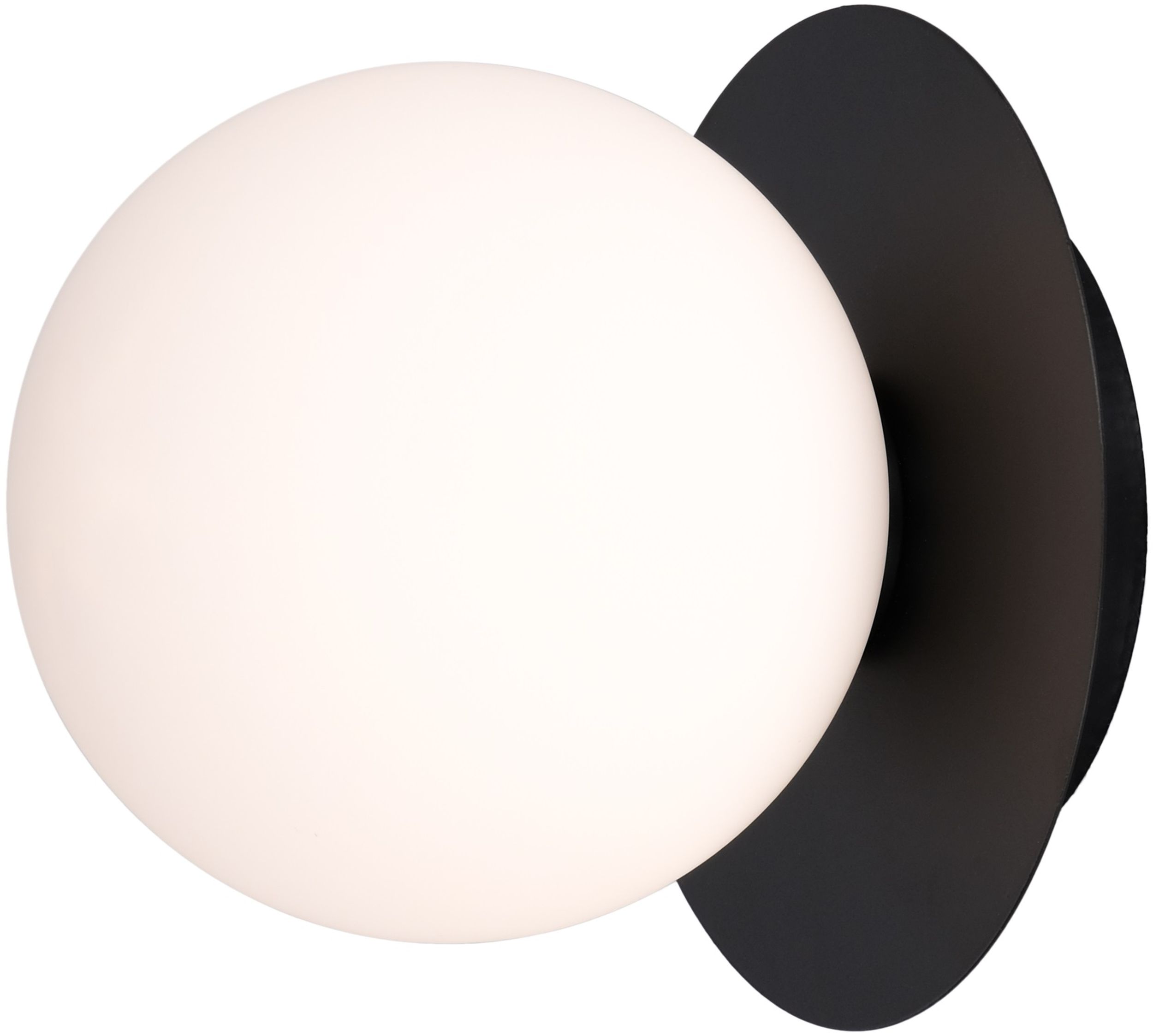 Darmowa Dostawa - Kinkiet 1x7 W biały-czarny CosmoLight Cape Town W01834BK