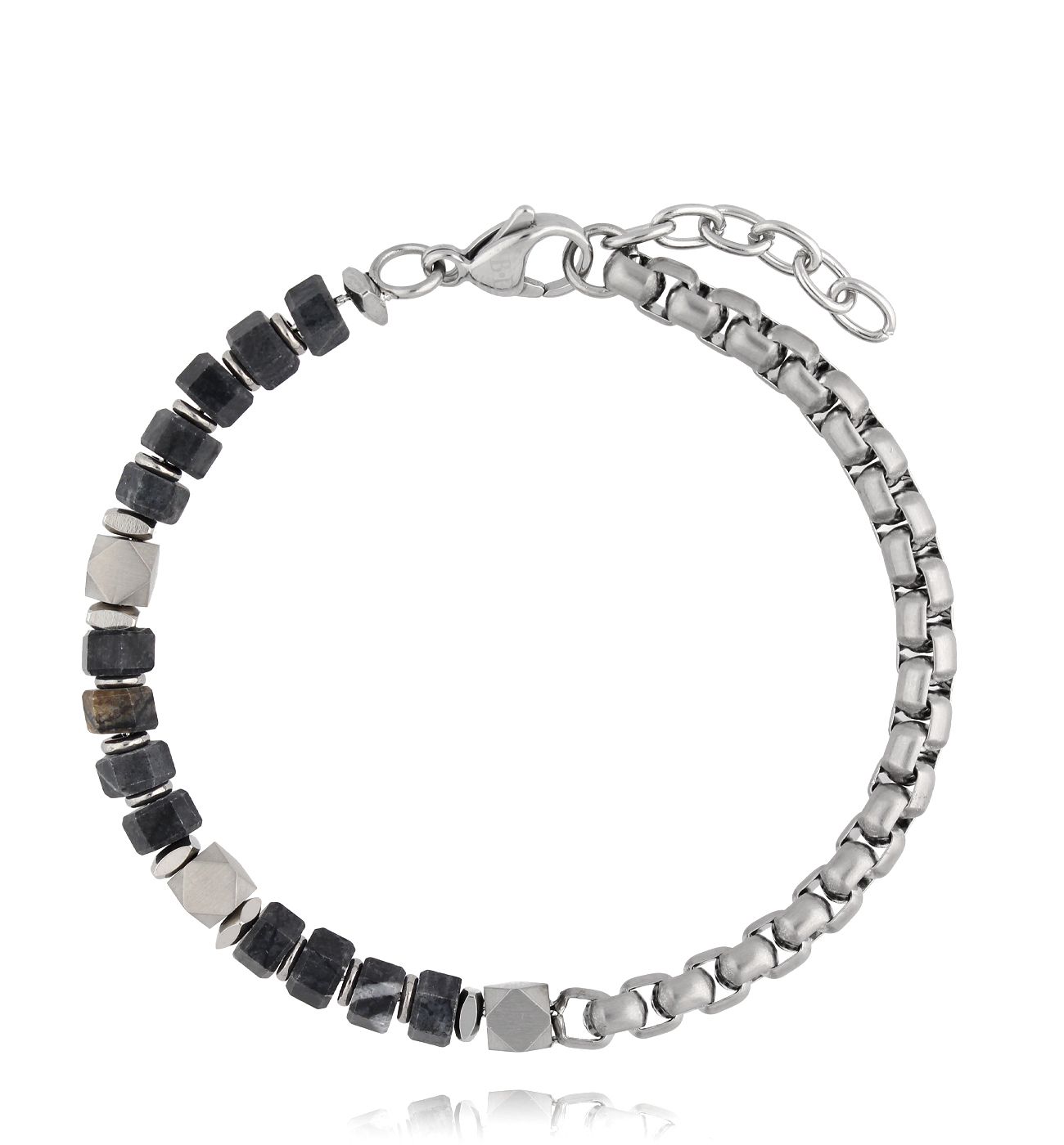 Bransoletka męska z jaspisami BMITC1009