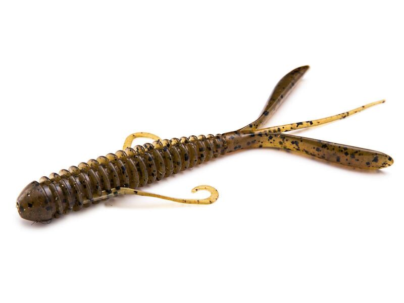 Keitech Guma Hog Impact 3" 7cm #101 Green Pumpkin PP.