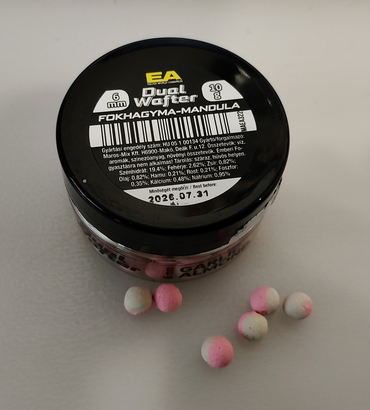 Maros Kulki Proteinowe EA Dual Wafter Migdał Czosnek 6mm