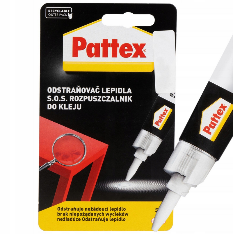 PATTEX SOS ROZPUSZCZALNIK DO KLEJU SUPER GLUE 5G - Petrostar