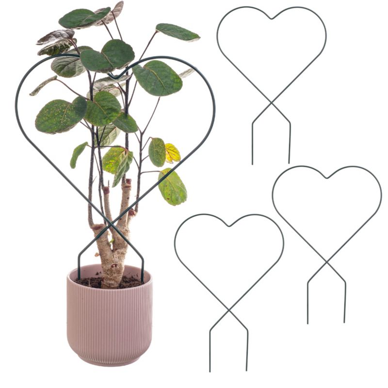 Podpora doniczkowa KADAX Serce kpl. 3szt