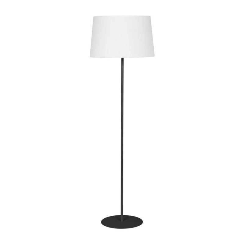 Lampa podłogowa stojąca TK-Lighting Maja czarno-biała 1 x E27 x 20W wym: 148 x 45 x 45 cm - 1 szt.