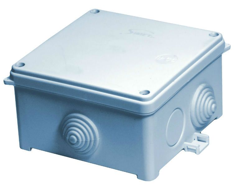 Puszka n/t hermetyczna pusta 118x118x68mm IP55 biała N110 x 110 1 szt.