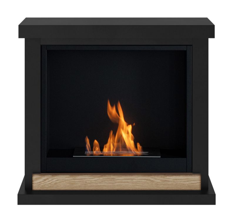 Biokominek portalowy z MDF TAGU Hagen czarny lakierowany - 1 szt