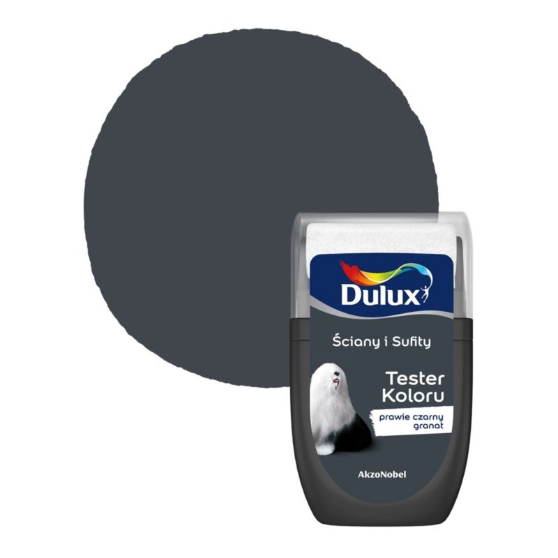 Tester koloru Dulux Ściany i sufity prawie czarny granat 30 ml