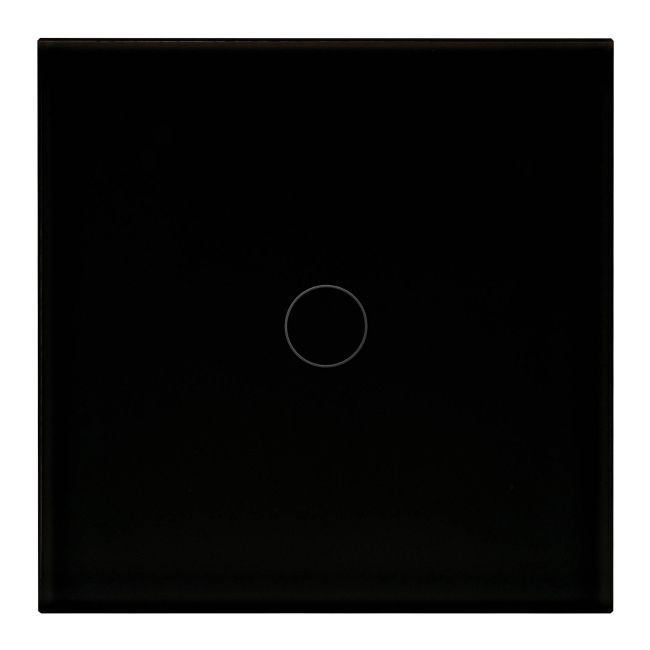 Łącznik pojedynczy dotykowy Rosa czarny