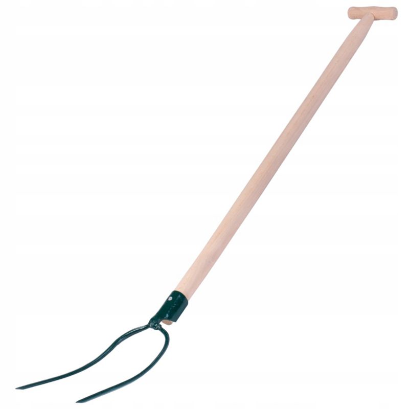 Widły Gospodarcze KADAX Ogrodowe 2 Zębne Do Siana Obornika Trawy Słomy 1szt.