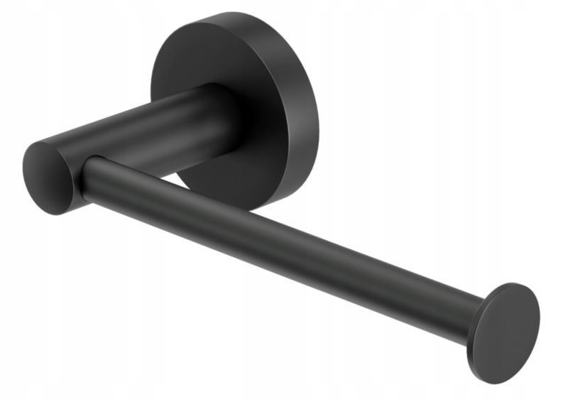 Uchwyt Na Papier Toaletowy Granitan Roy Czarny 1 szt.