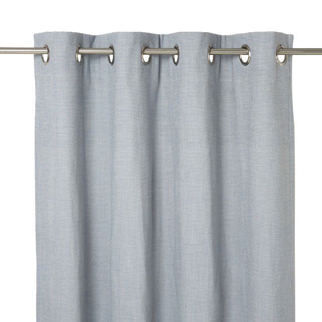 Zasłona GoodHome Tiga 140 x 260 cm jeans