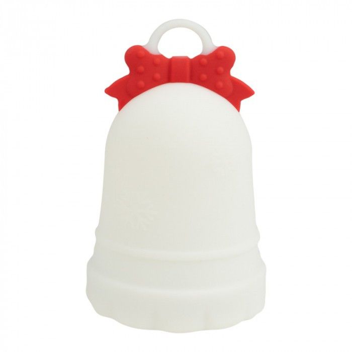 Lampka stołowa Mary's Nocne biało-czerwona LED 1W 3000K + RGB bezprzewodowa IP20 wym: 14 x 9 x 9 cm silikon - 1 szt.