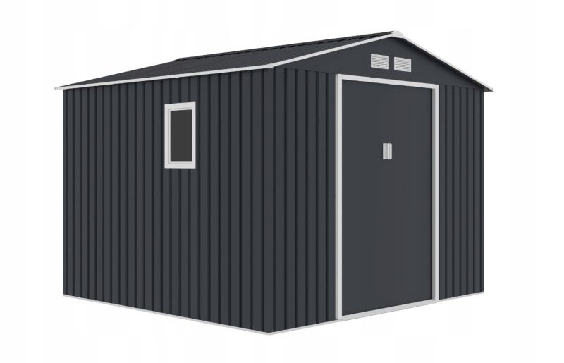 Garaż Corciano Amy 240x168x220cm Stalowy domek narzędziowy 1 szt.