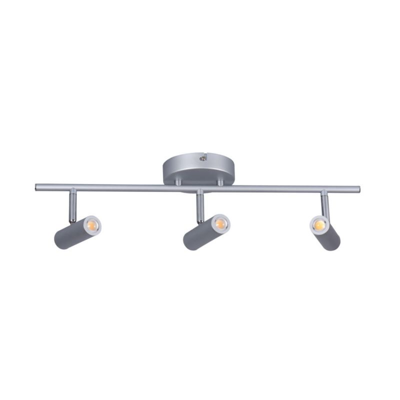 Lampa sufitowa Kanlux Tume szara LED 18W 3000K 1500lm Listwa z lampami wym: 55 x 12 cm - 1 szt.