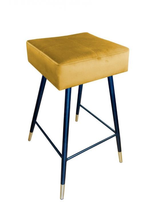 Hoker niski OLIMP VELVET GOLD musztardowy/curry ATOS 1 szt.