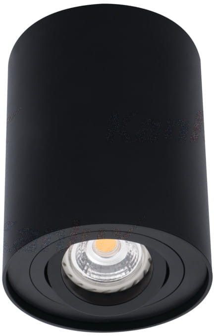 Oprawa sufitowa Kanlux Bord czarny 1 x GU10 x 25W IP20 wym: 9,5 x 9,5 cm - 1 szt.
