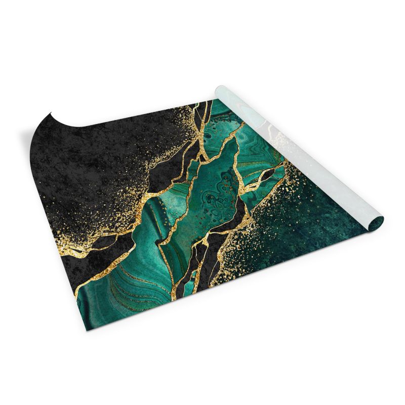 Samoprzylepna okleina Tulup 100x50 cm Malachit 1 szt.